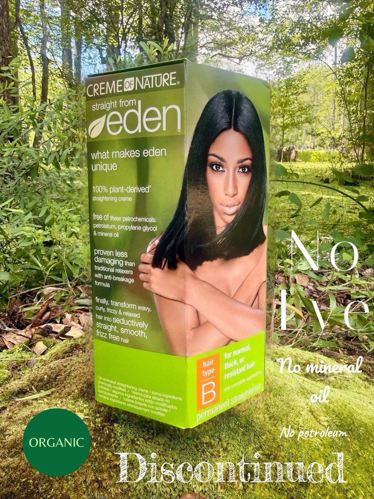Creme of Nature straight from eden RELAXER TYPE B (Normal, Thick & Resistant
