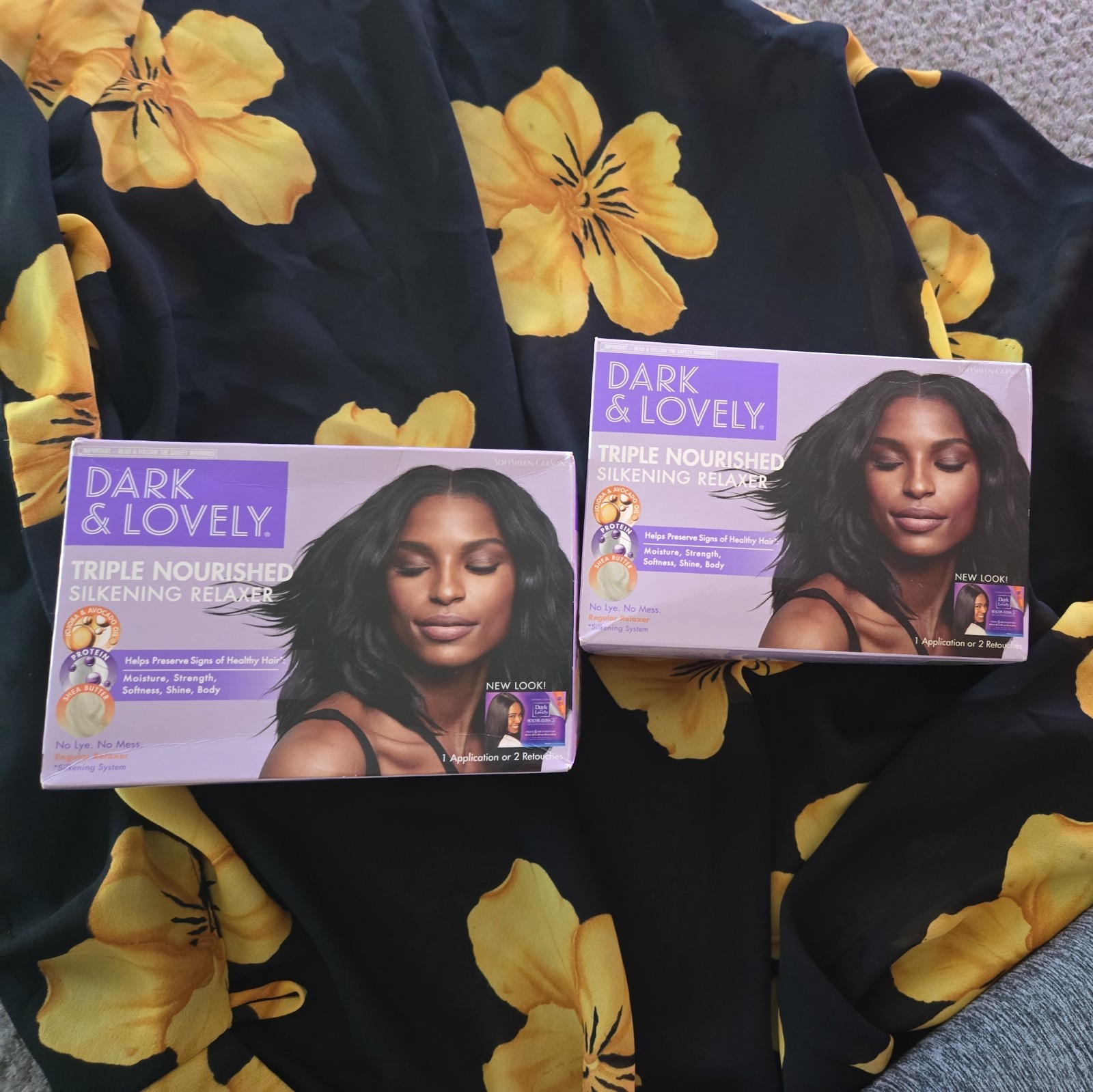 Relaxer No-Lye Regular SoftSheen-Carson Dark, Lovely & Silkening