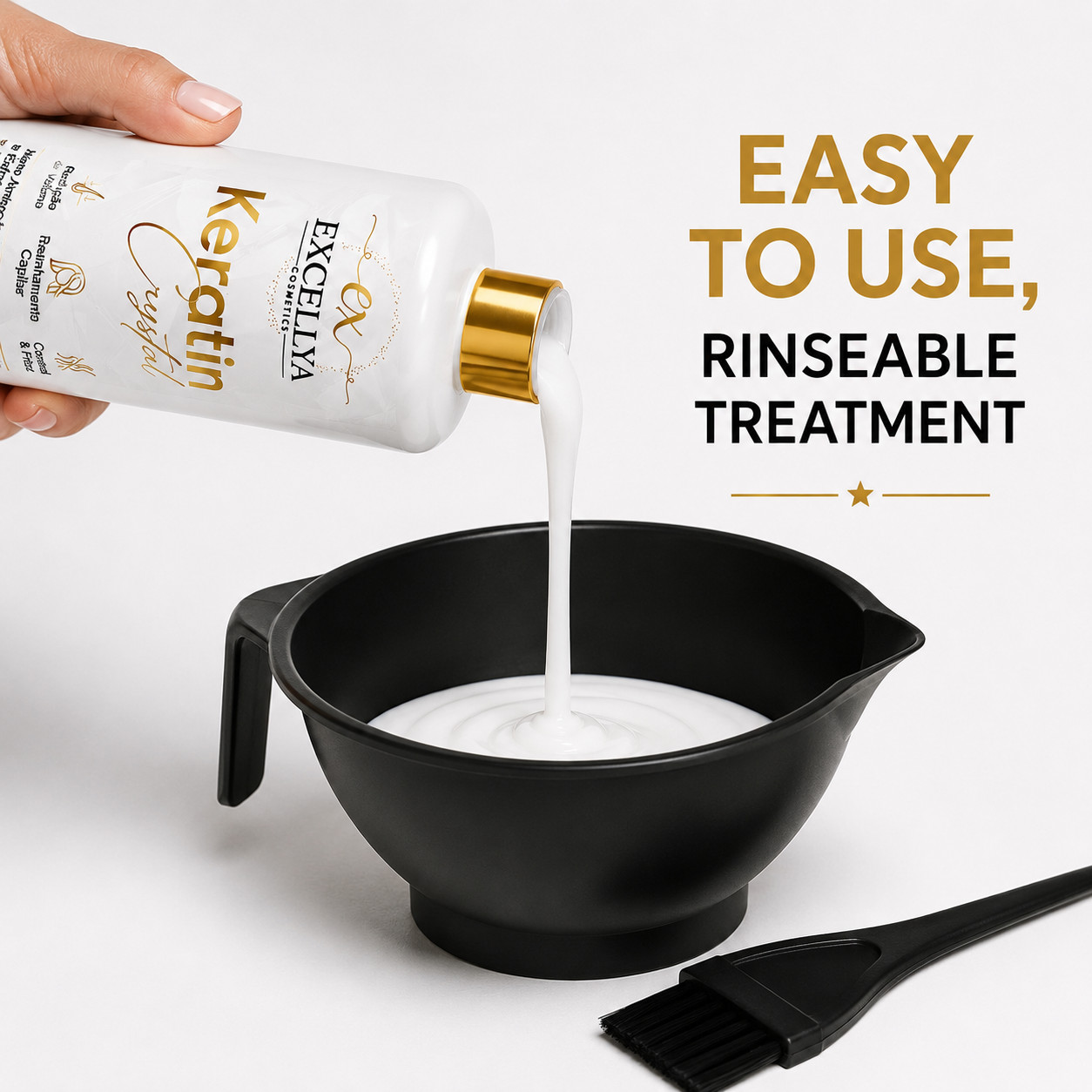 Excellya Keratin Crystal – Universal Professional Keratin Treatment | 1000ml