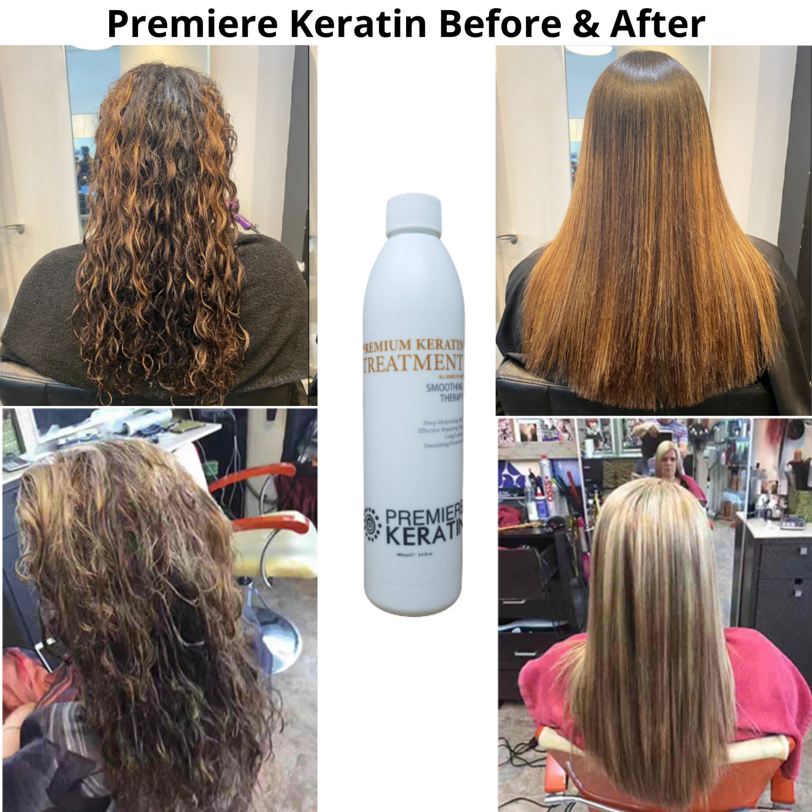 Complex Brazilian Keratin Treatment Professional Result Straighten Hair – 400ml