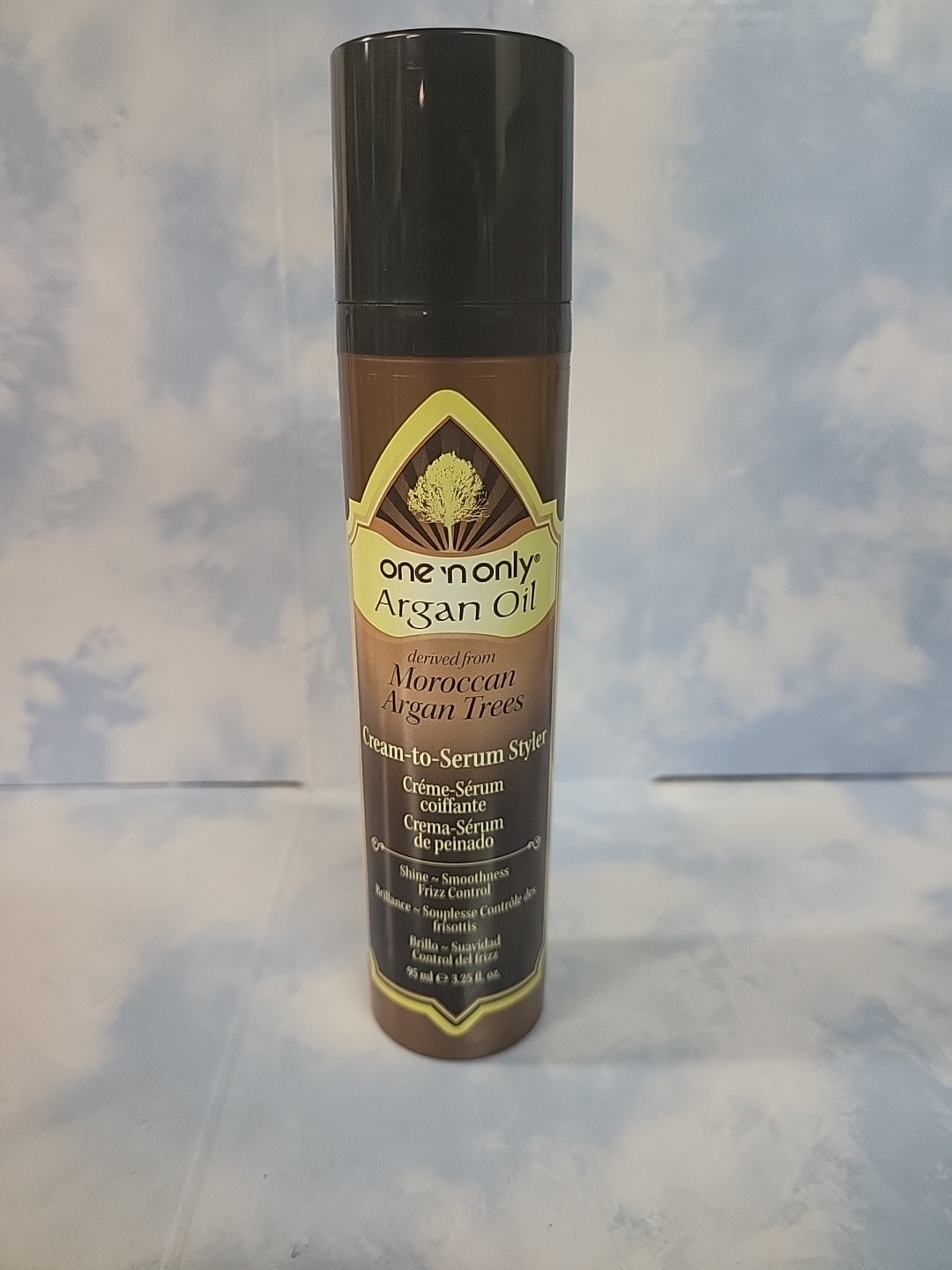 One ‘n Only Argan Oil Cream-to-Serum Styler shine Smoothness Frizz Cont 3.25 oz