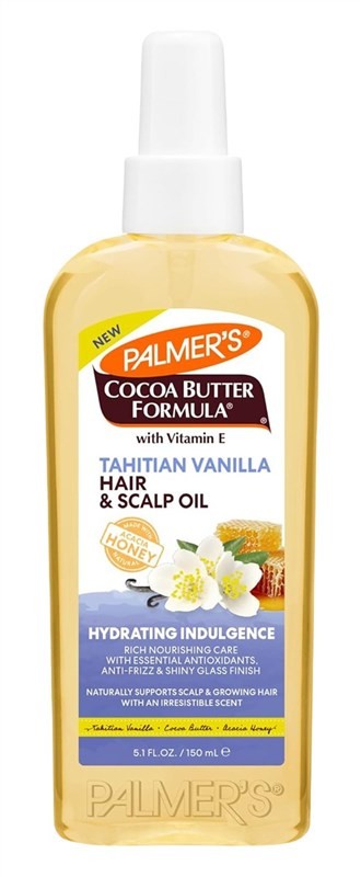 Palmers Hair & Scalp Oil Tahitian Vanilla 5.1 Ounce Pump
