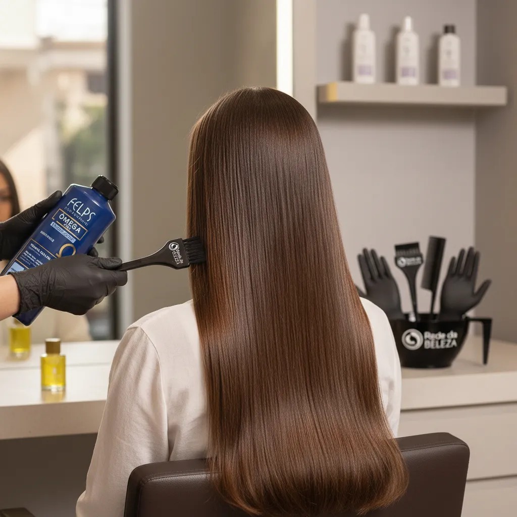 Felps Omega Zero Resistance Professional Brazilian Keratin Treatment|Sealant 1L