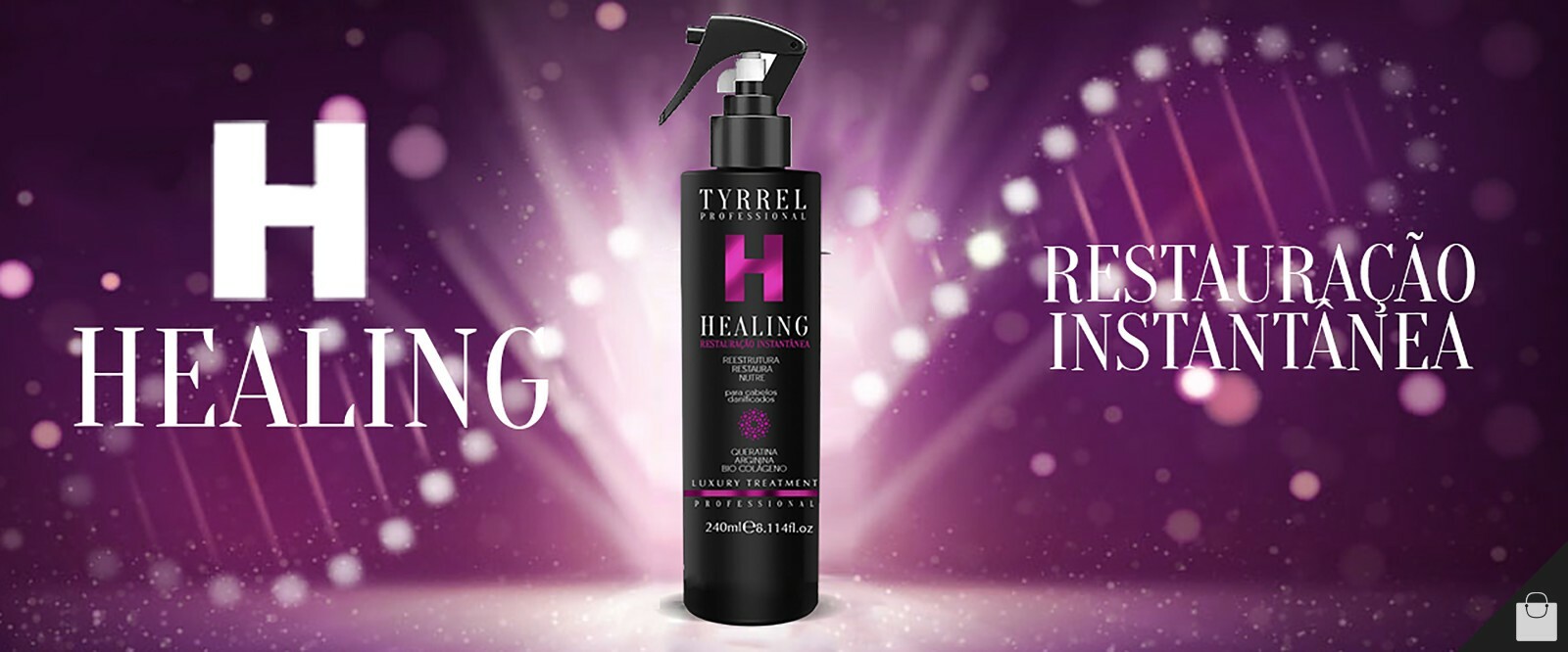 Tyrrel Healing Keratin Reconstruction Progressive Restoration Hair Treatment