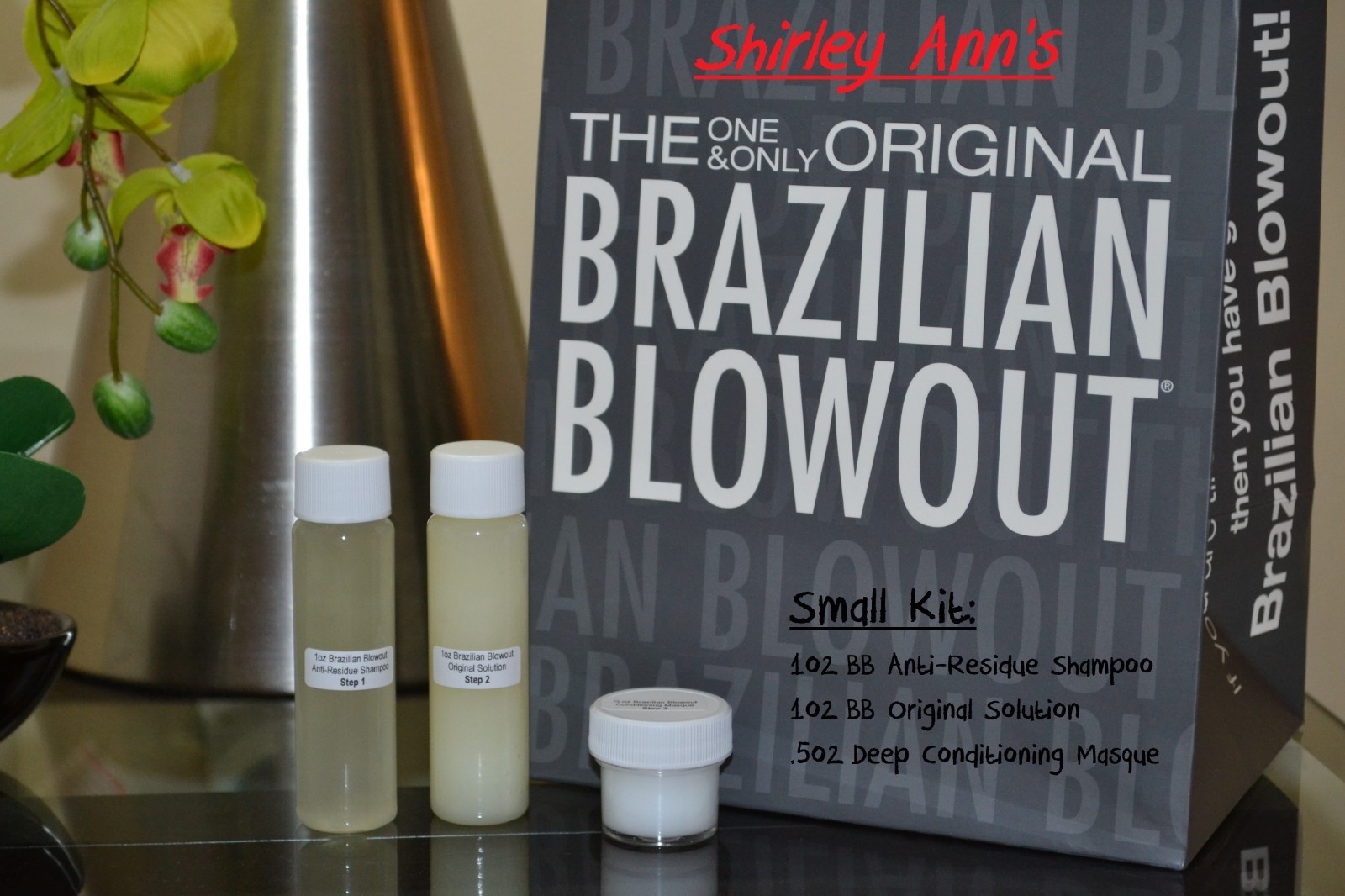 Brazilian Blowout Original Solution – 1oz Kit – All 3 Steps