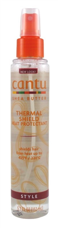 (3 PACK) Cantu Shea Butter Thermal Shield Heat Protectant 5.1oz