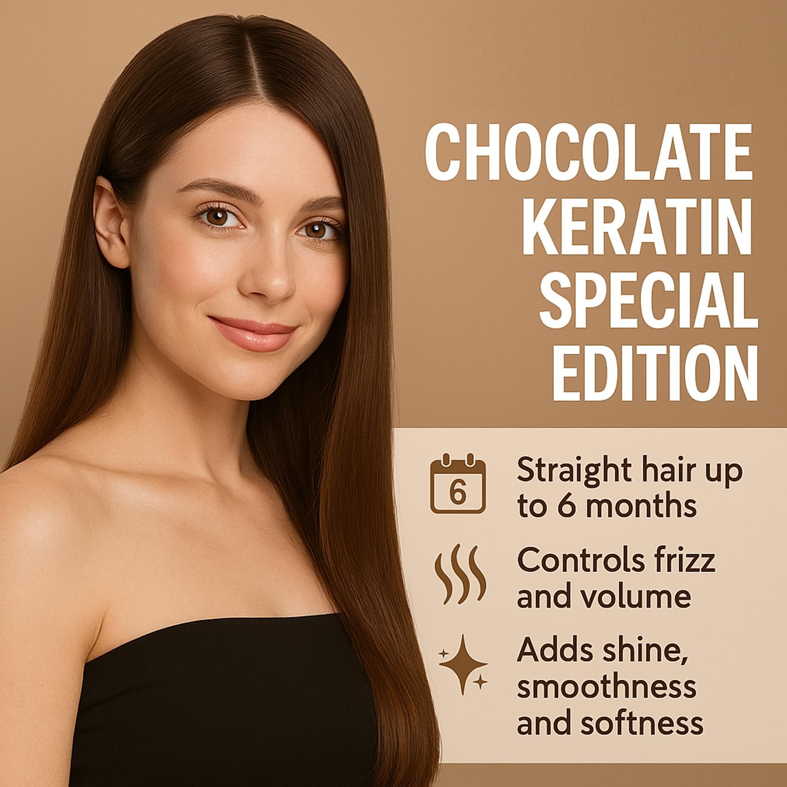 Kachita Spell Brazilian Keratin Hair 15.99 Fl Oz (Pack of 1), Chocolate