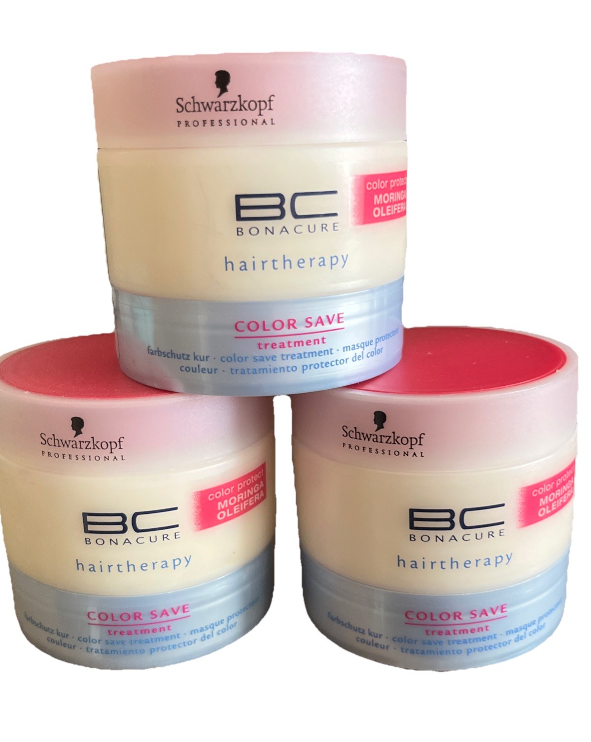 SCHWARZKOPF BC BONACURE COLOR SAVE TREATMENT 6.8 Oz Each 3 Pack