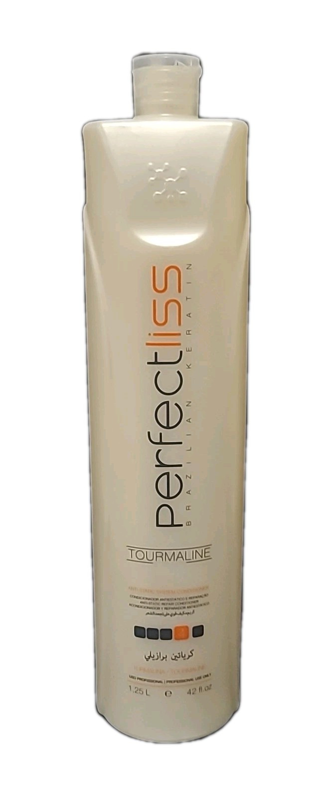 CONDITIONER • ANTI-STATIC SYSTEM Perfectliss TOURMALINE Brazilian KERATIN 1.25 L