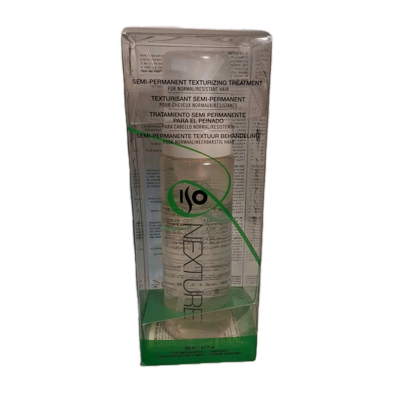 ISO Nexture Semi-Permanent Texturizing Treatment 6.7oz New NIB Discontinued NOS