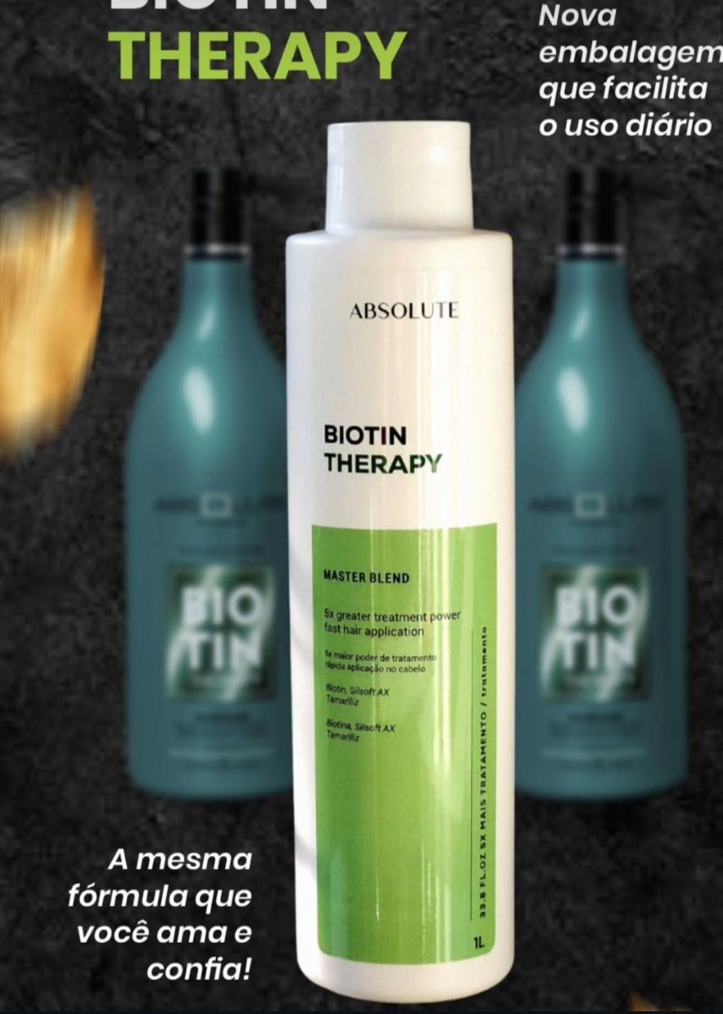 Biotin Therapy 1L | Brazilian Keratin Treatment | Absolute_Formaldehyde Free