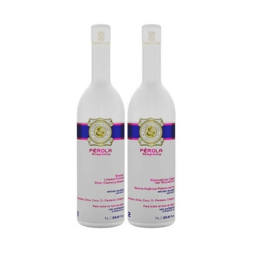 Eternity Liss Organic Pearl Brazilian Progressive Hair Treatment Kit 2x1L