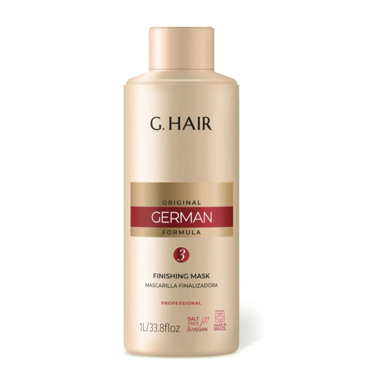 GHair German Brazilian Keratin Treatment Straightening Smoothing Kit 3 x 34oz