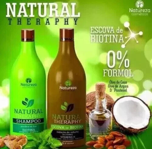 Brazilian Keratin Nature Cosmetics Progressive Biotin Original Brazil