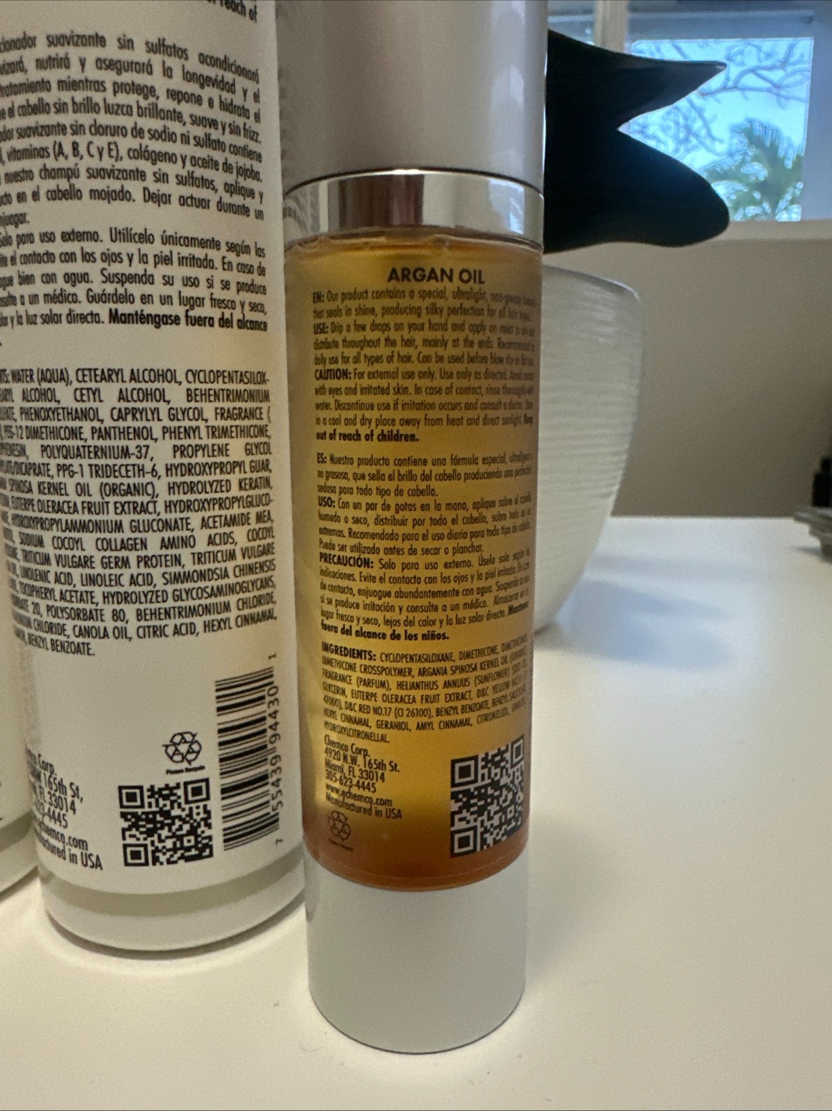 Keragen Keratin Treatment Forte Keratin Treatment, salt-free shampoo . oil