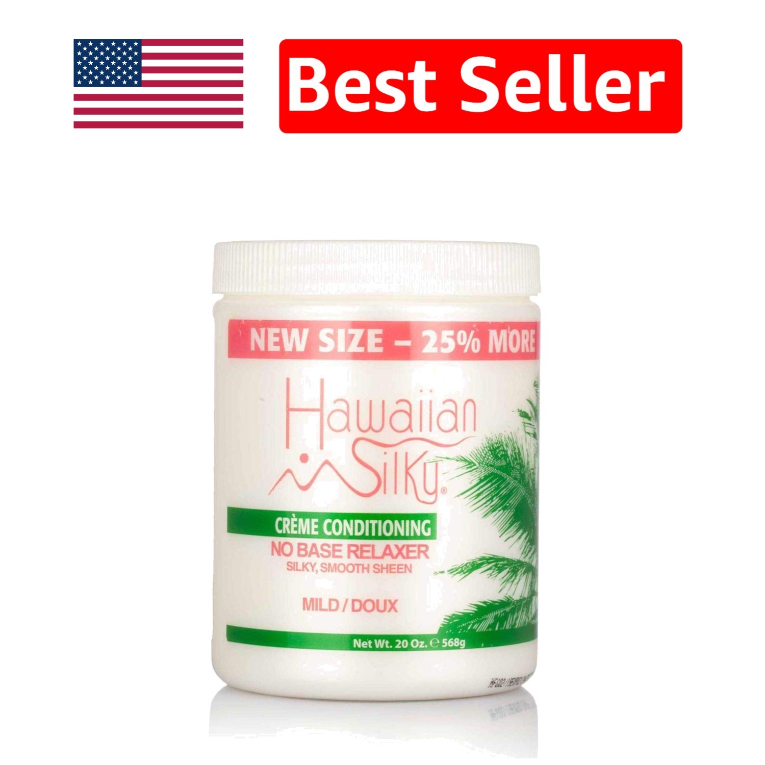 Creamy Mild Relaxer for Fine Hair – Strengthening & Conditioning with Olive Oil