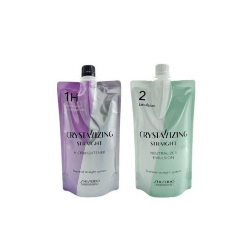 Shiseido Crystallizing Hair Straightener 1H + Neutralizer 400g &PROMOTION