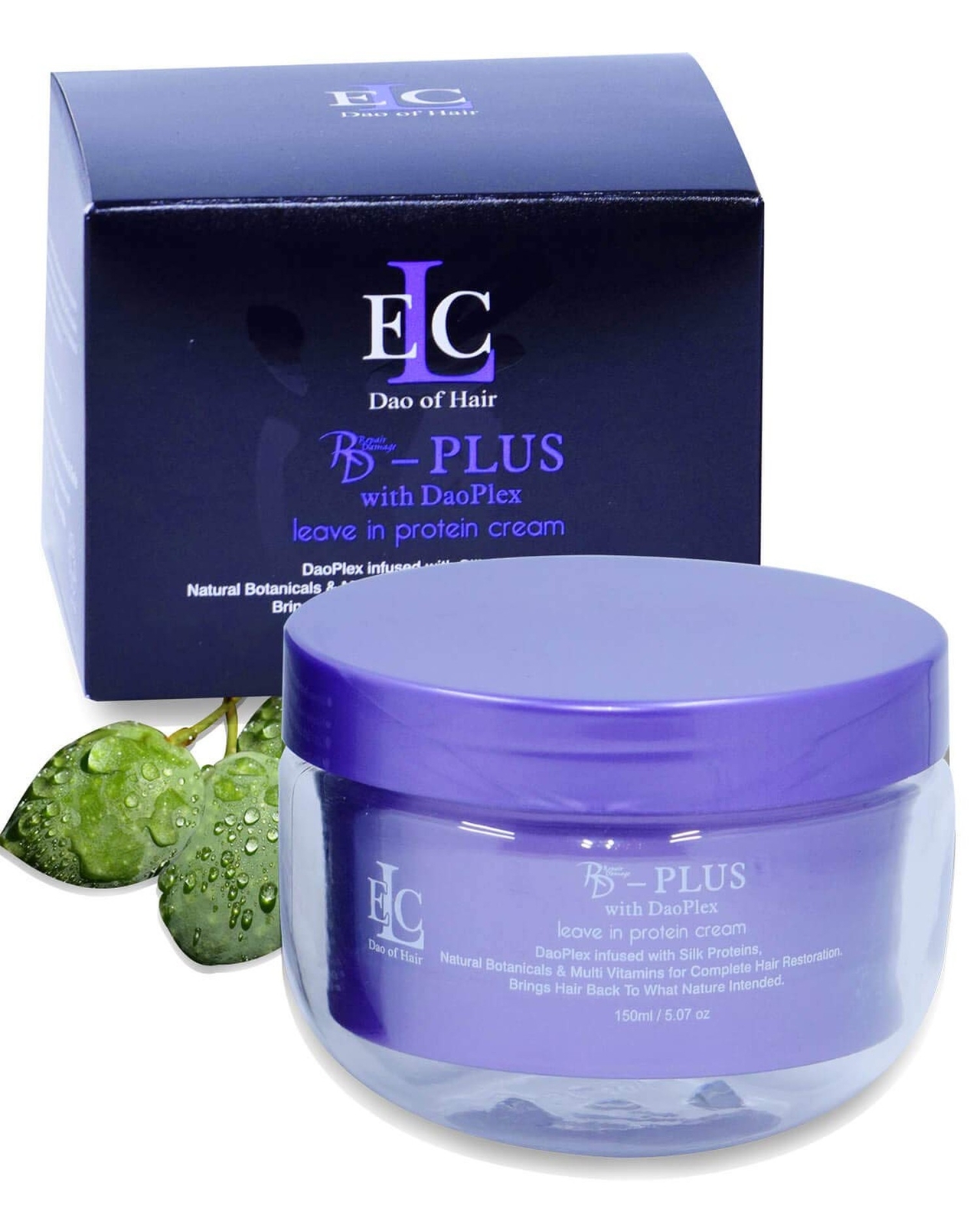 ELC Dao of Hair Leave in Protein Cream, Leave-in Conditioner, Repair Damaged,…