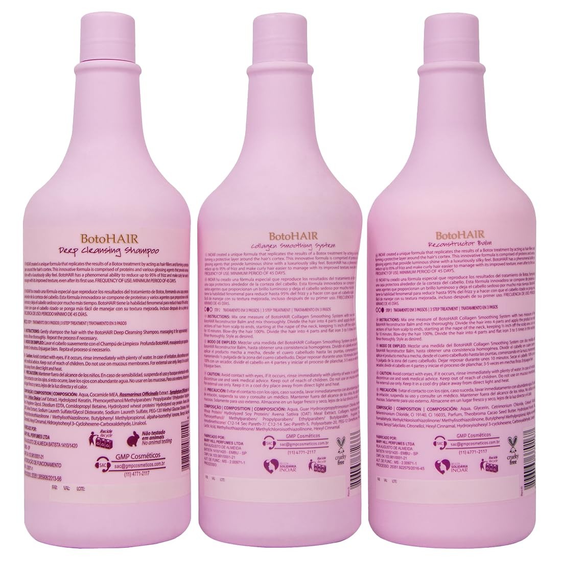 Inoar – BotoHair Treatment Kit (3x1L)