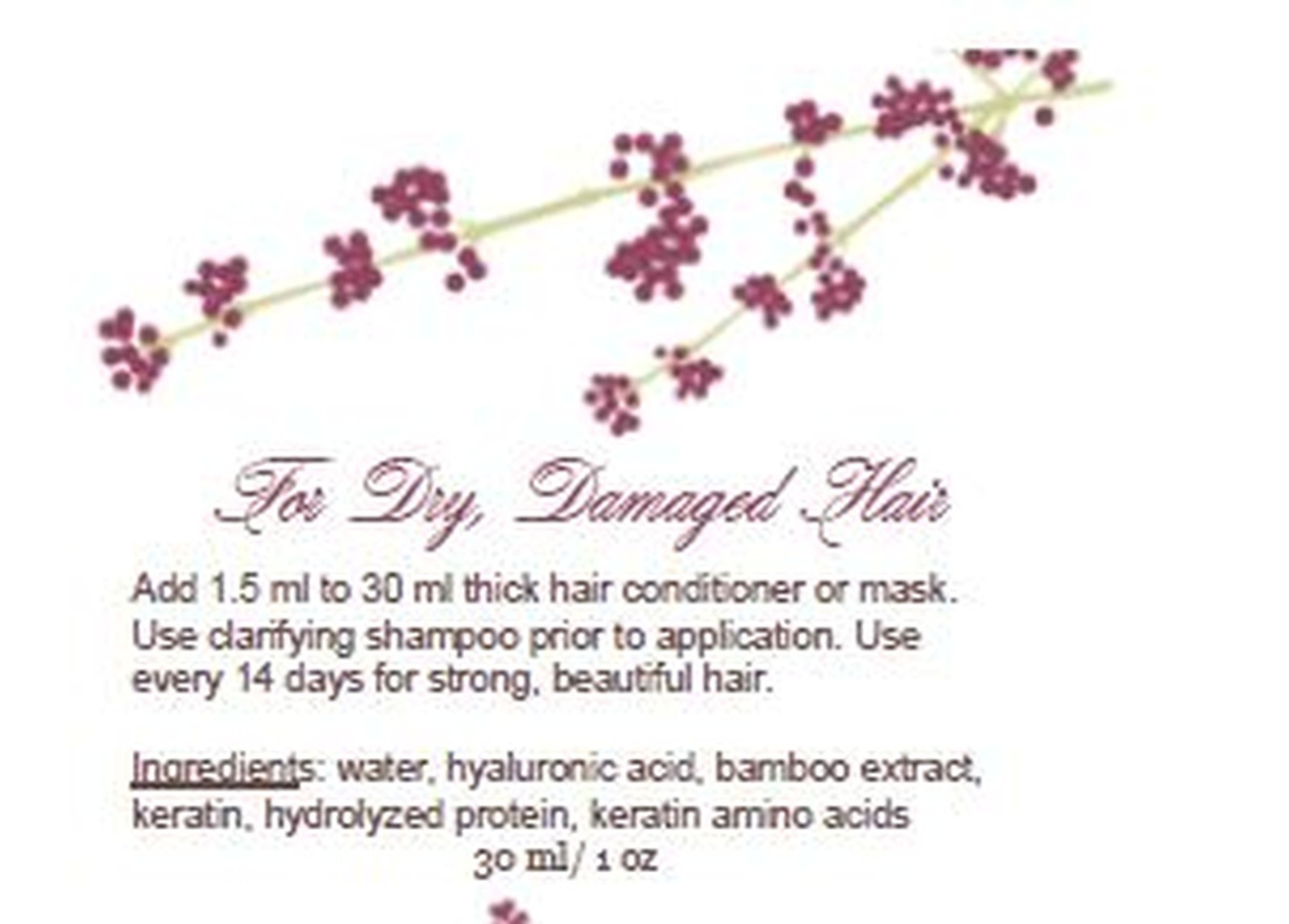 ModelSupplies Keratin Hair Treatment Protein PLUS~! Collagen Bamboo Hyaluronic