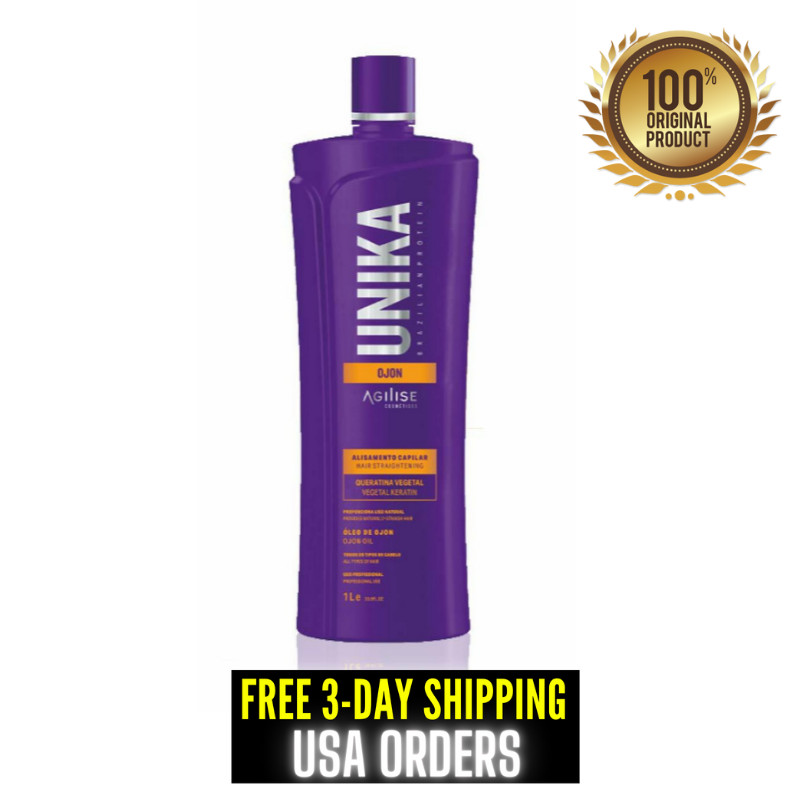 Agilise Unika Ojon Straightening Brazilian Hair Progressive Keratin Treatment 1L