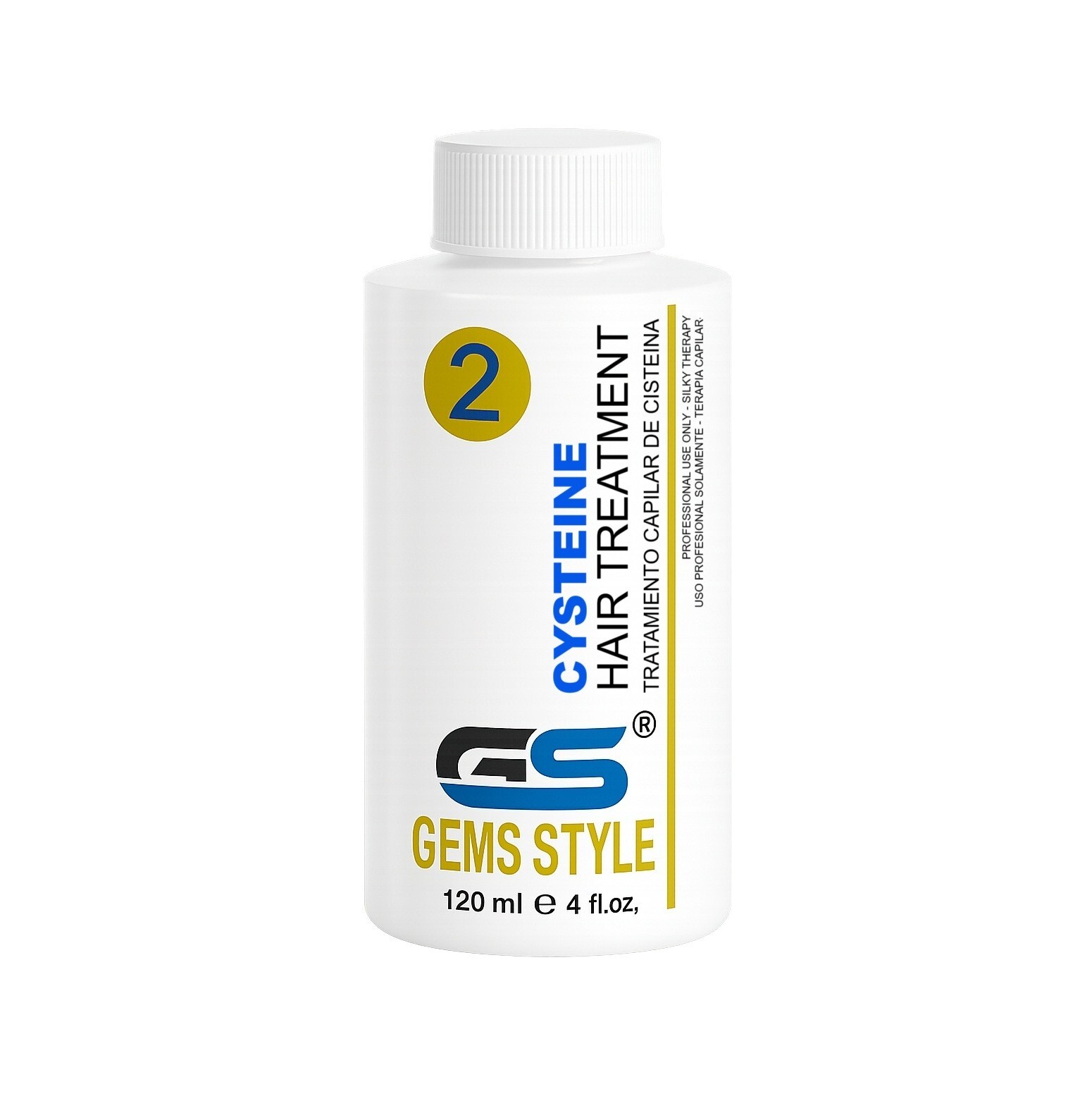 GS Gems Style Cysteine Hair Treatment – For Brown Hair – 4oz / 120ml