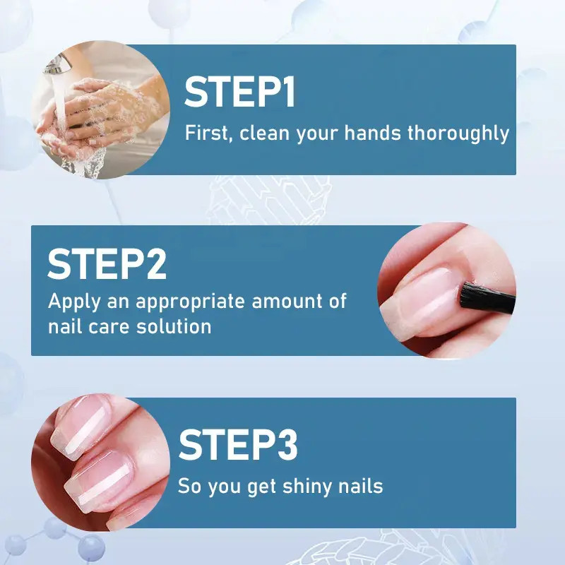 MREGB Keratin & Amino Acid Nail Strengthener, Clear Cuticle Oil Treatment for Na
