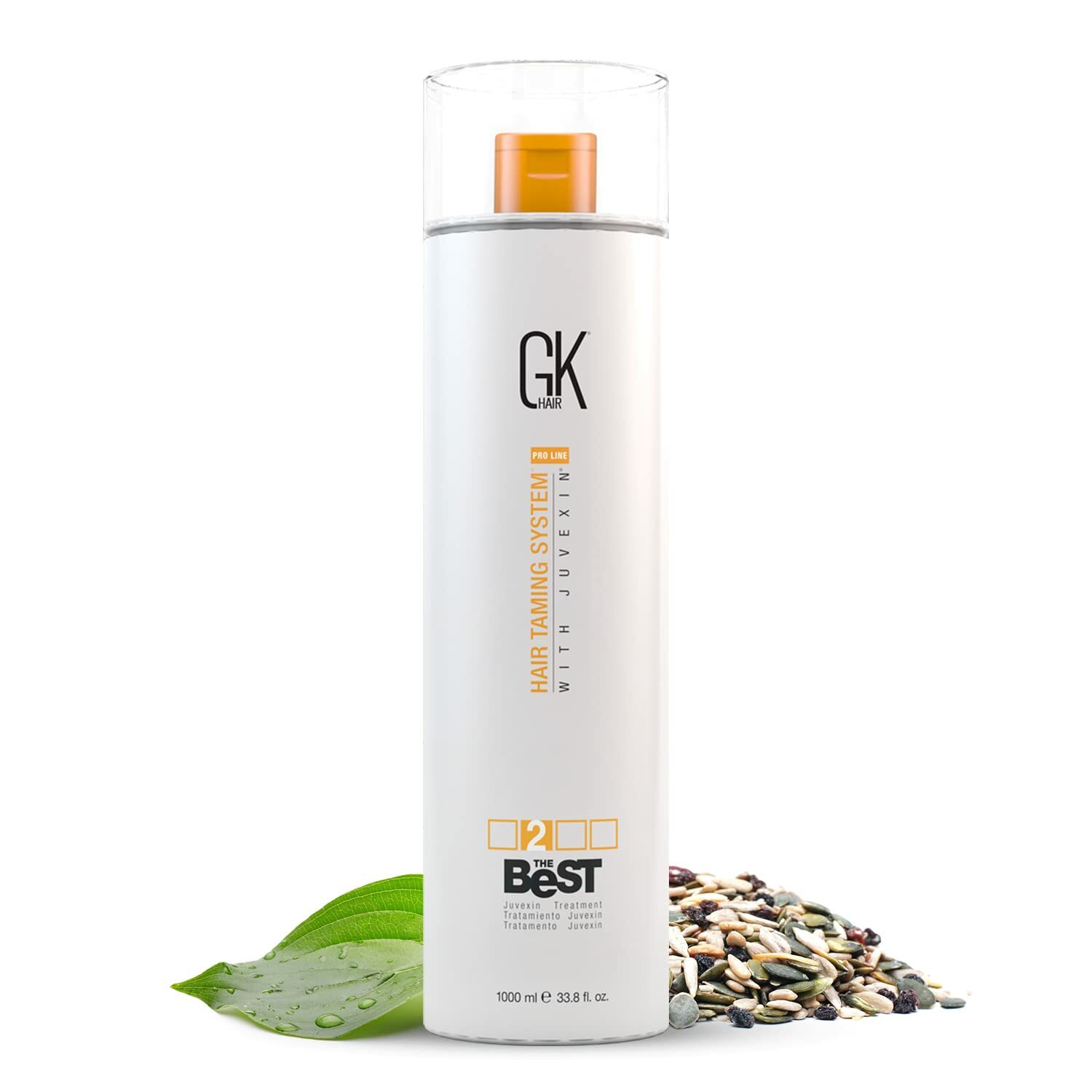 GK HAIR The Best Keratin Treatment Kit Smoothing Brazilian Straightening 1000ml