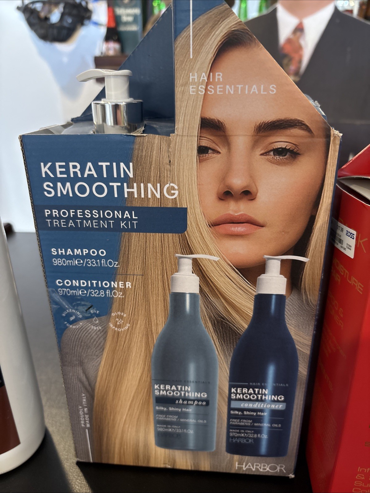 Harbor Keratin Treatment Kit Shampoo + Conditioner Smoothing/Straightening