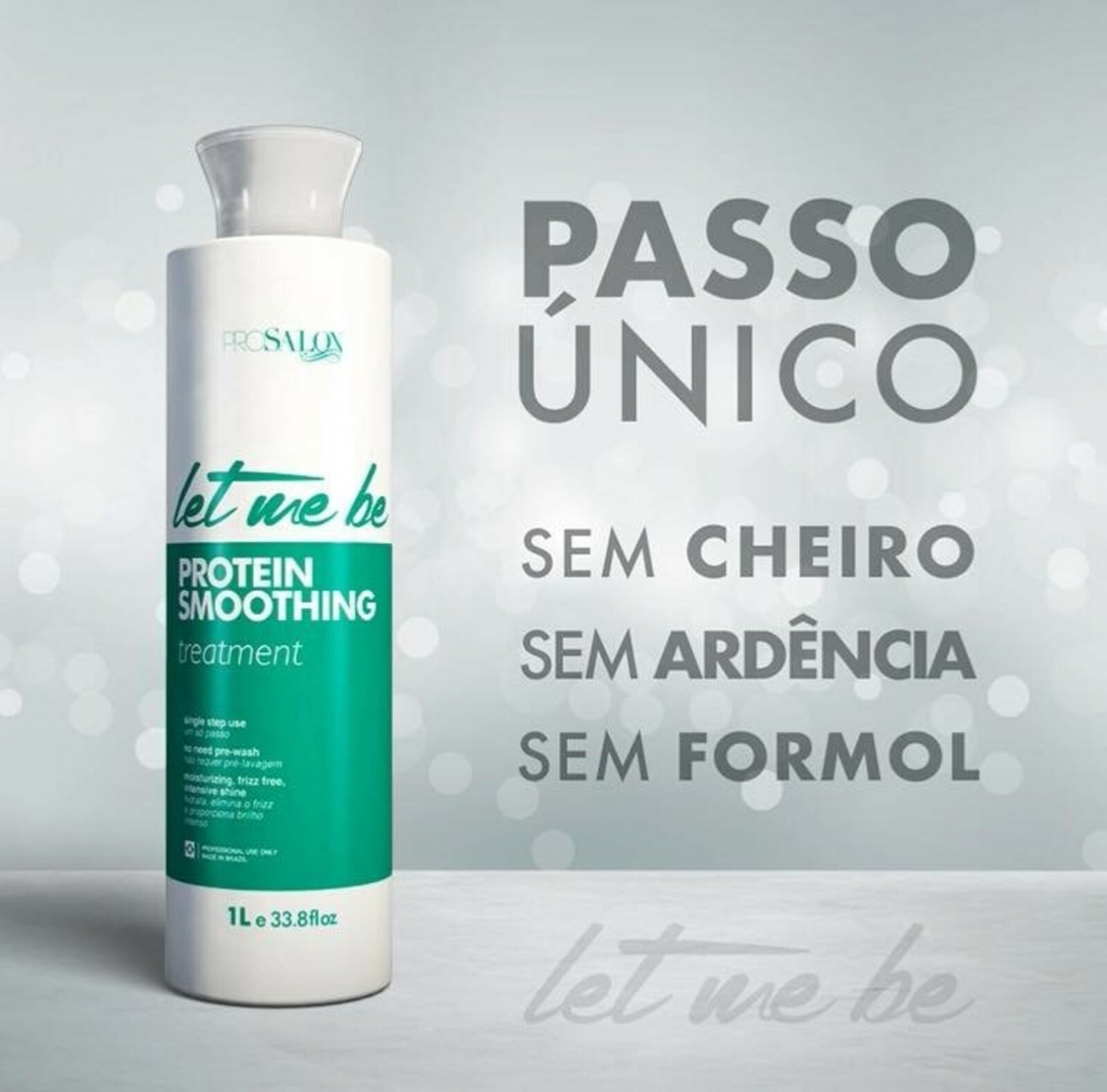 Kit Hair Brazilian Keratin Protein Smoothing 1L & Pro repair Mask 1 KG Let Me Be