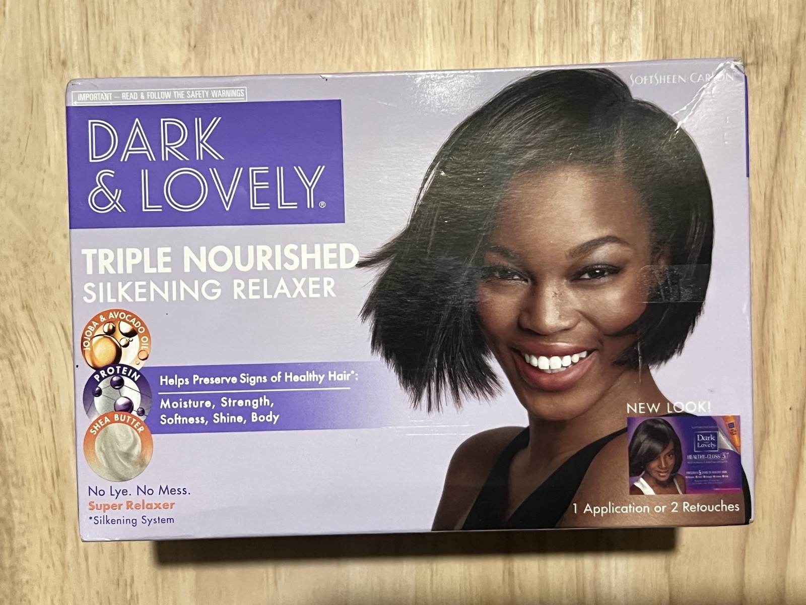 SoftSheen-Carson Dark & Lovely Triple Nourished Silkening No-Lye Relaxer