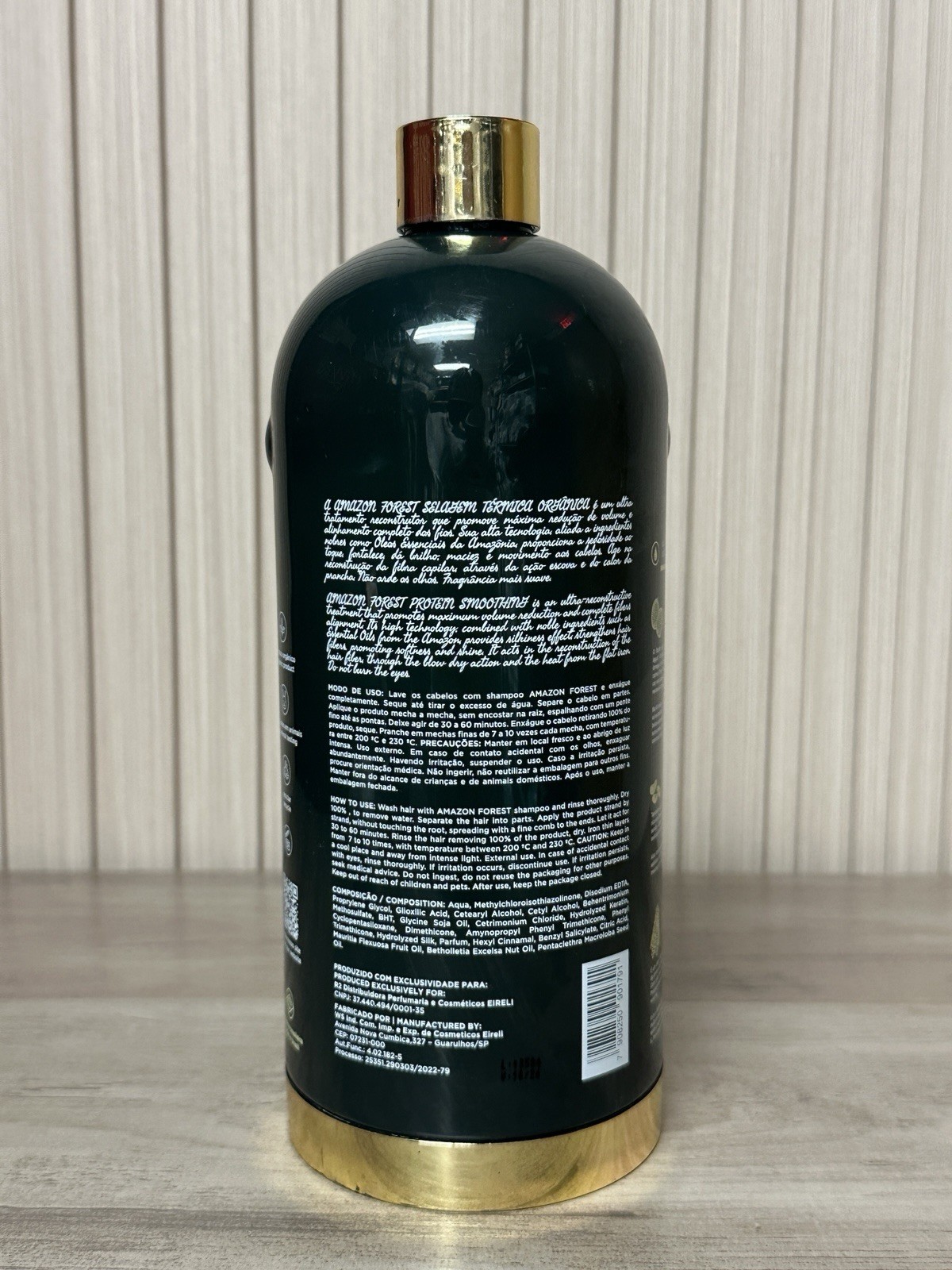 Brscience Amazon Forest Protein Smoothing Hair Treatment New BROKEN PLUMP 1L