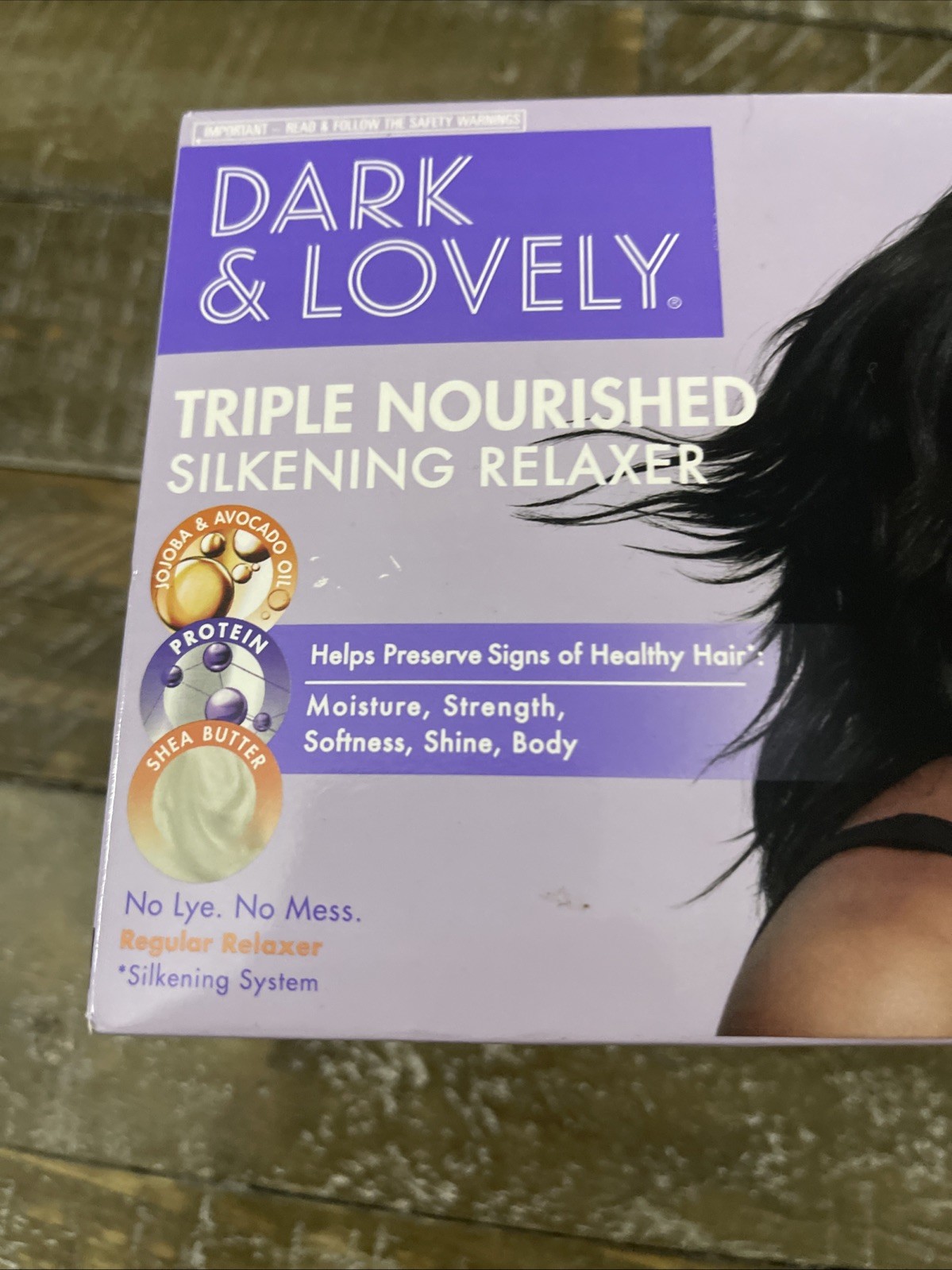 Dark And Lovely Triple Nourished Silkening Relaxer