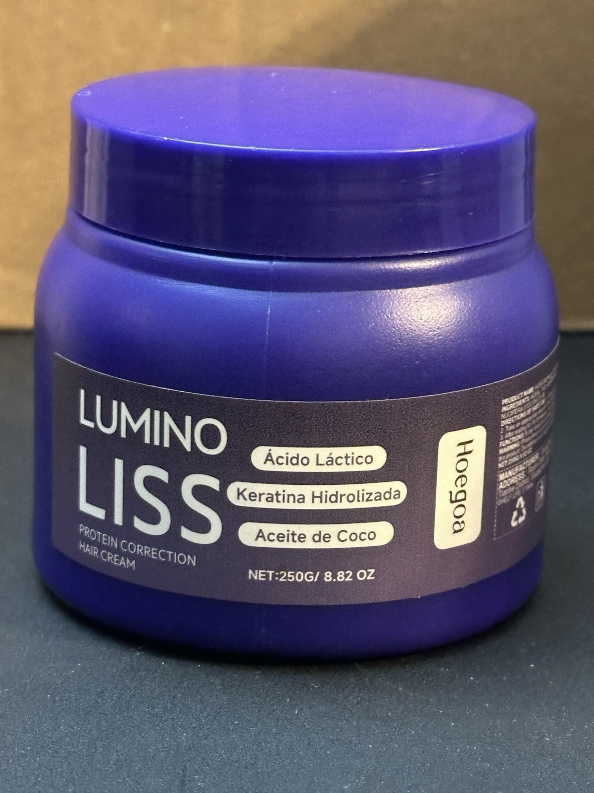 USA Lumino Liss Protein Correction Hair Cream 8.82 Oz Sealed FREE SHIP
