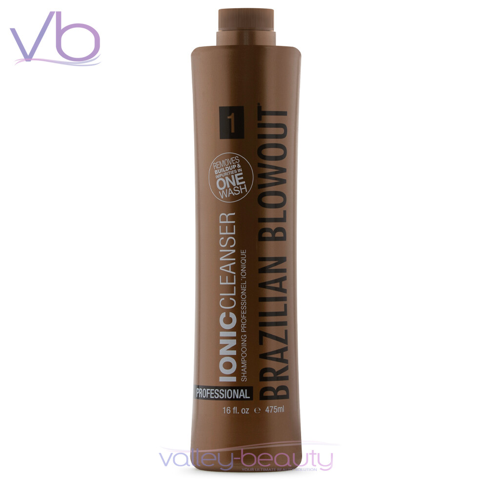 BRAZILIAN BLOWOUT Ionic Cleanser Spray 475ml | Anti Residue Professional Shampoo