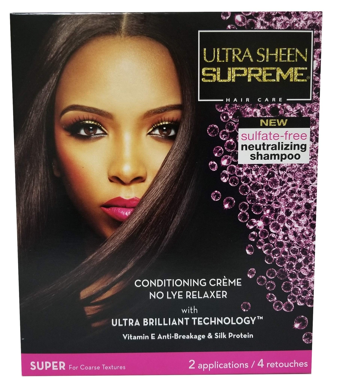 Supreme No-lye Relaxer Conditioning Creme Kit, Super, 1 Ea, 1count