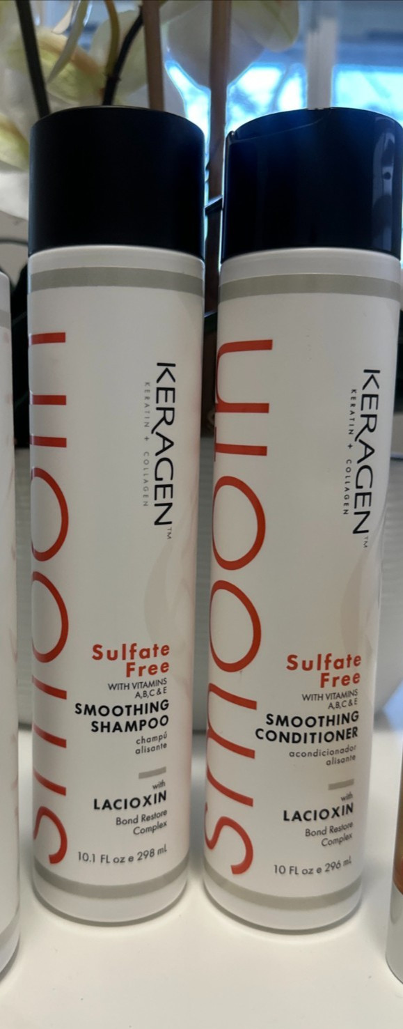 Keragen Keratin Treatment Forte Keratin Treatment, salt-free shampoo . oil