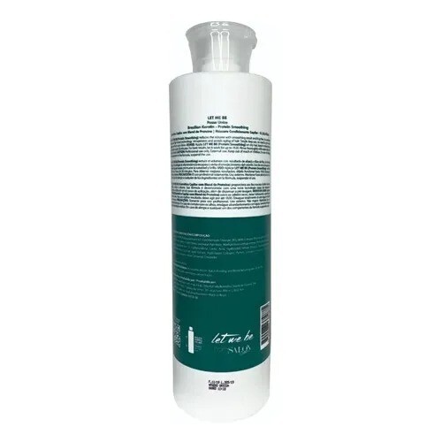 2x Let Me Be ProSalon Single Step Use Protein Smoothing Treatment 35oz/1000ml