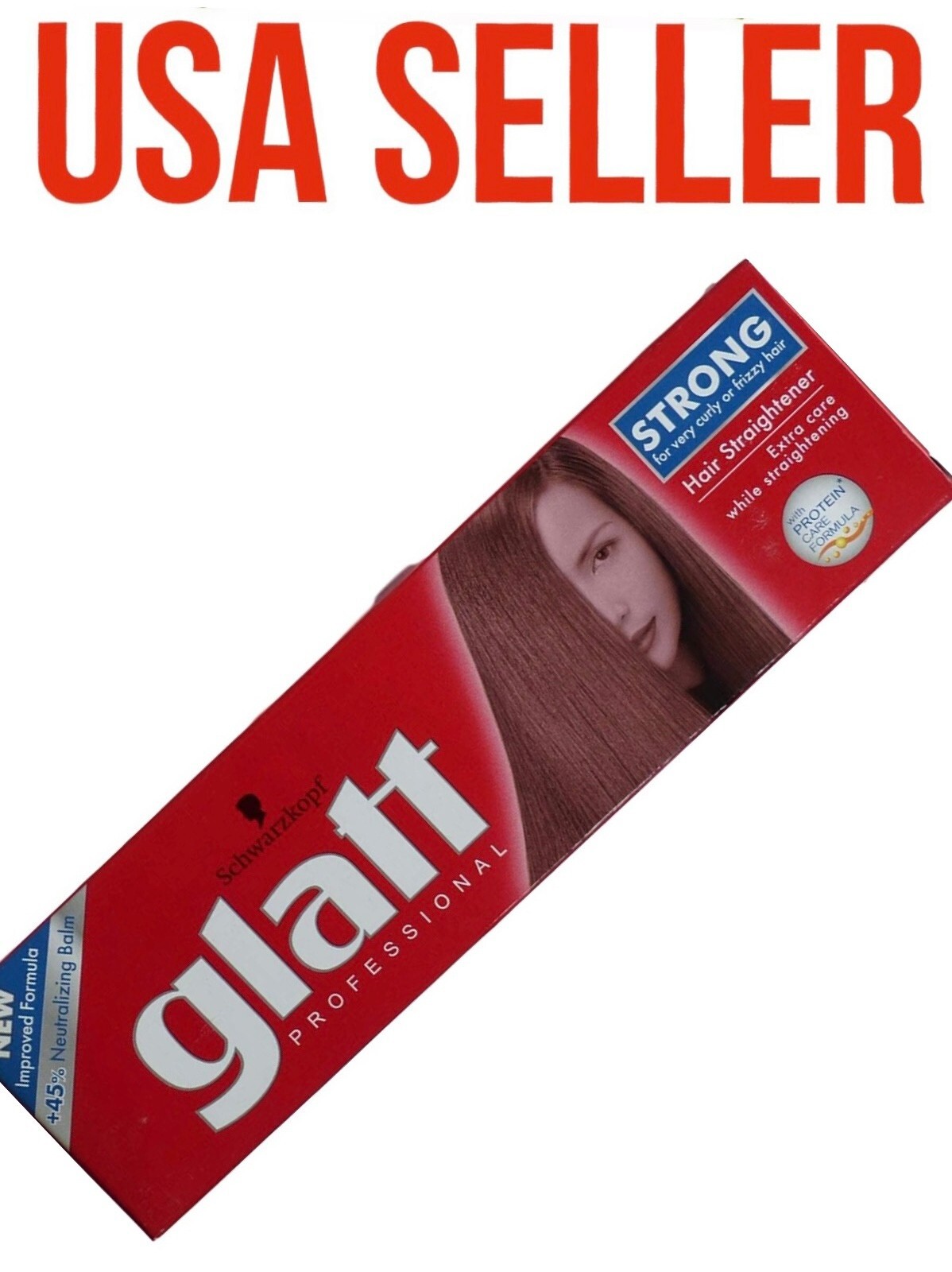 Glatt Strong Hair Straight Straightener Straightening Cream Schwarzkopf
