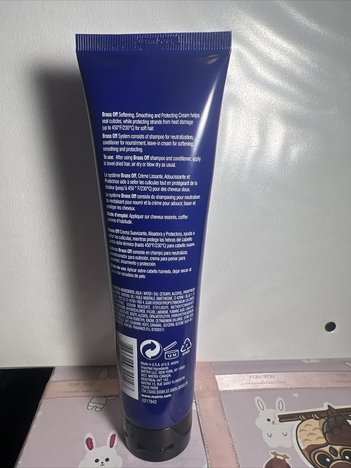 NEW Matrix Total Results Brass Off Blonde Threesome Cream 5.1 oz