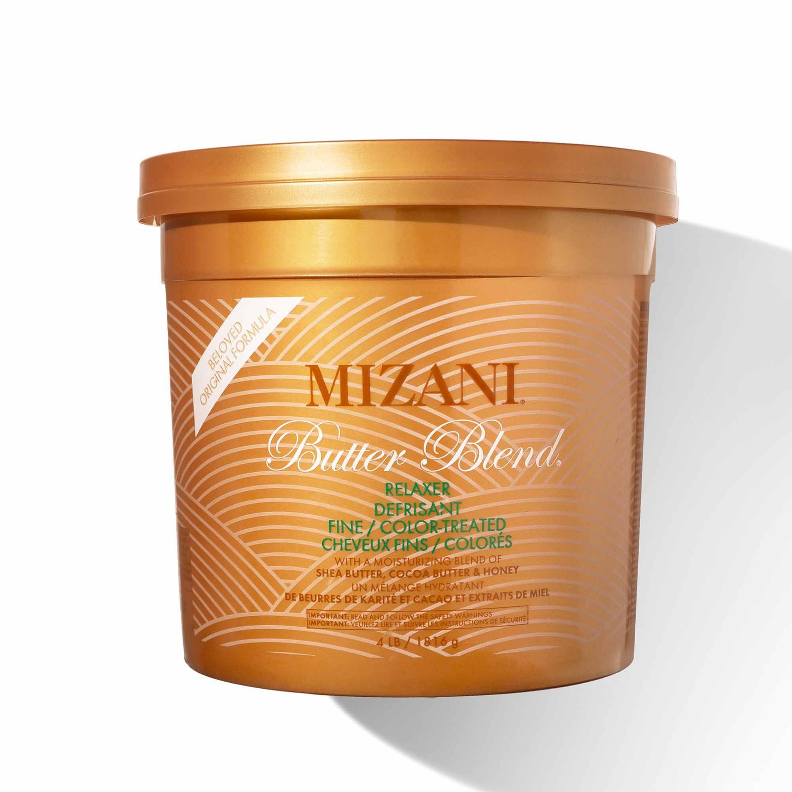 Mizani Butter Blend Relaxer Fine Color Treated Hair 4 Lbs | Case of 6
