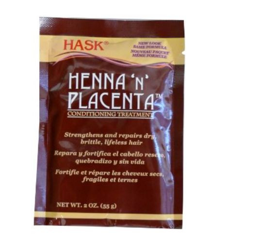 Hask Pks Henna & Placenta 2oz Conditioning Treatment