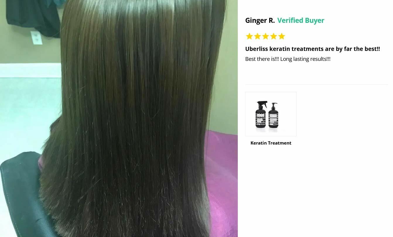 Uberliss Avlon Progressive Brush Brazilian Keratin Treatment Straightening 2L