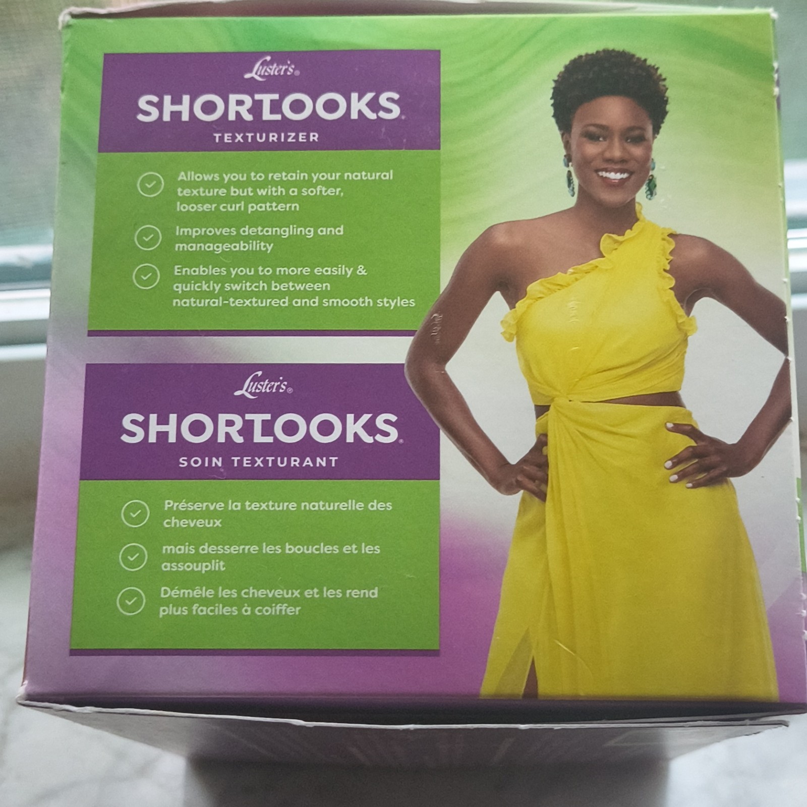Luster Products ShortLooks Texturizer with Avocado & Castor Oils for Curly Hair
