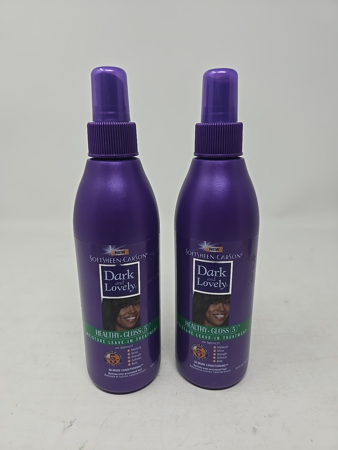 2 – SoftSheen-Carson Dark Lovely Healthy-Gloss Moisture Leave In Treatment 8.5oz