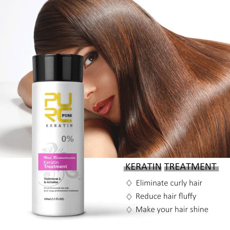 Free Formaldehyde Brazilian Keratin Dry Frizzy Damaged Hair Care Straightening