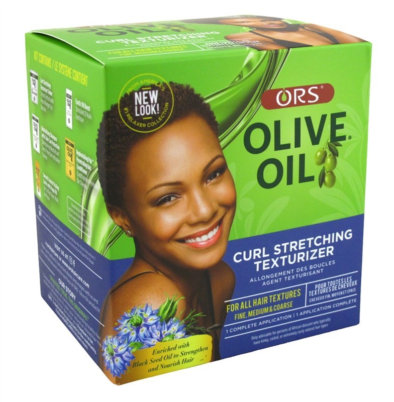 Ors Olive Oil Curl Stretching Texturizer Kit