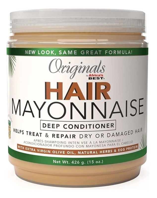 (3 PACK) Africas Best Orig Hair Mayo Deep Conditioner 15oz Jar