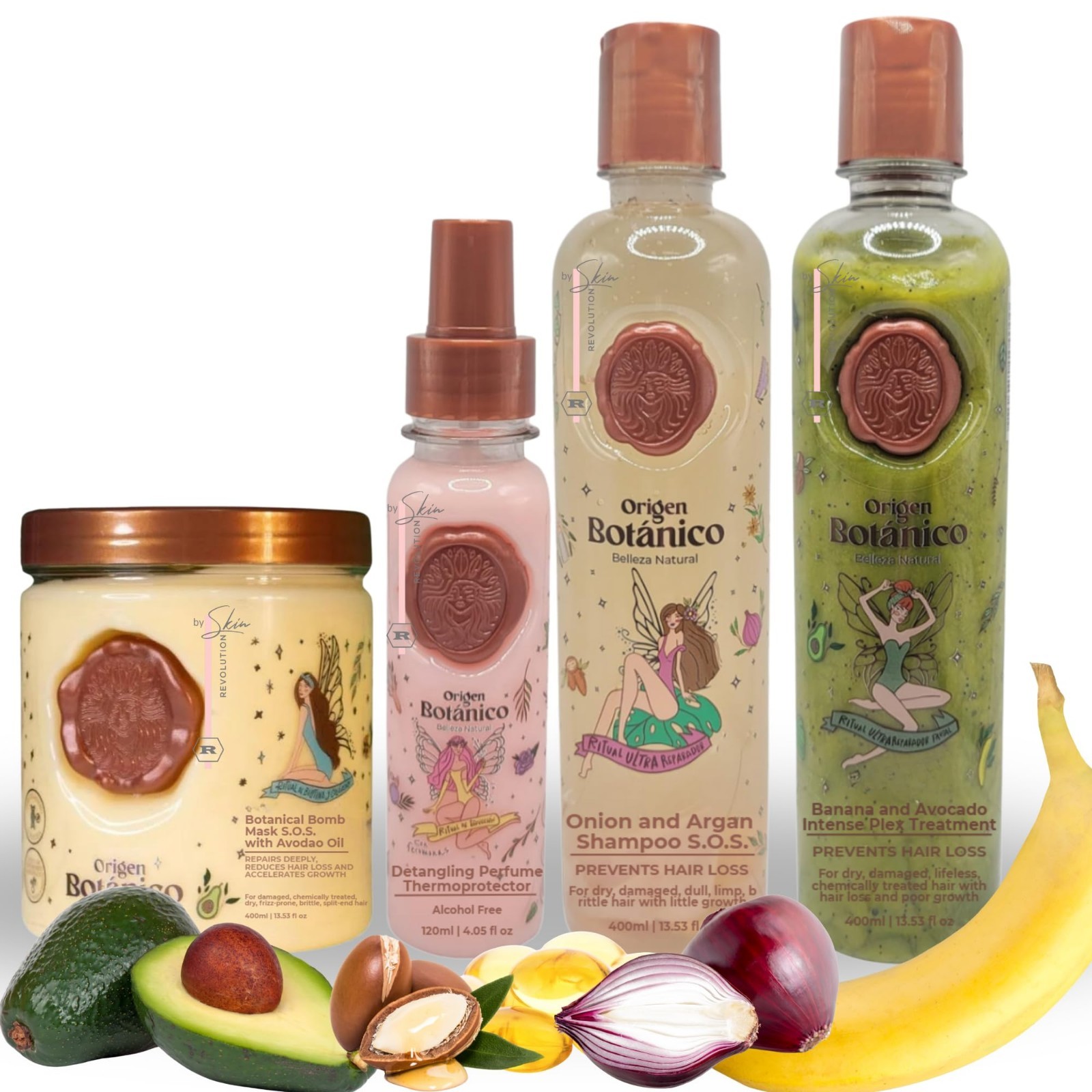 Organic Keratin Treatment Kit | Straighten, Repair & Relax Hair | Vegan & Natura
