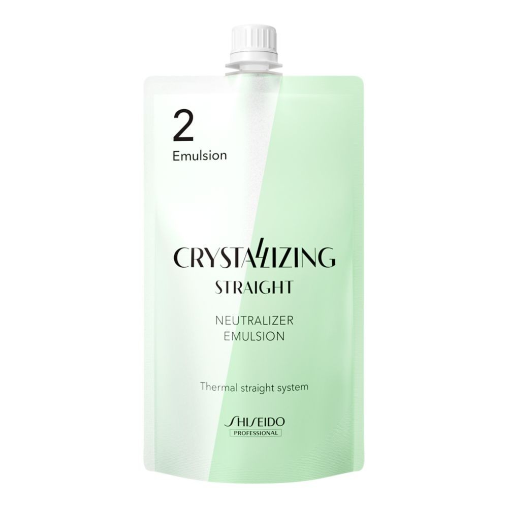 Shiseido Crystallizing Straight 2 Neutralizer Emulsion 400ml x3 Hair Perm Japan